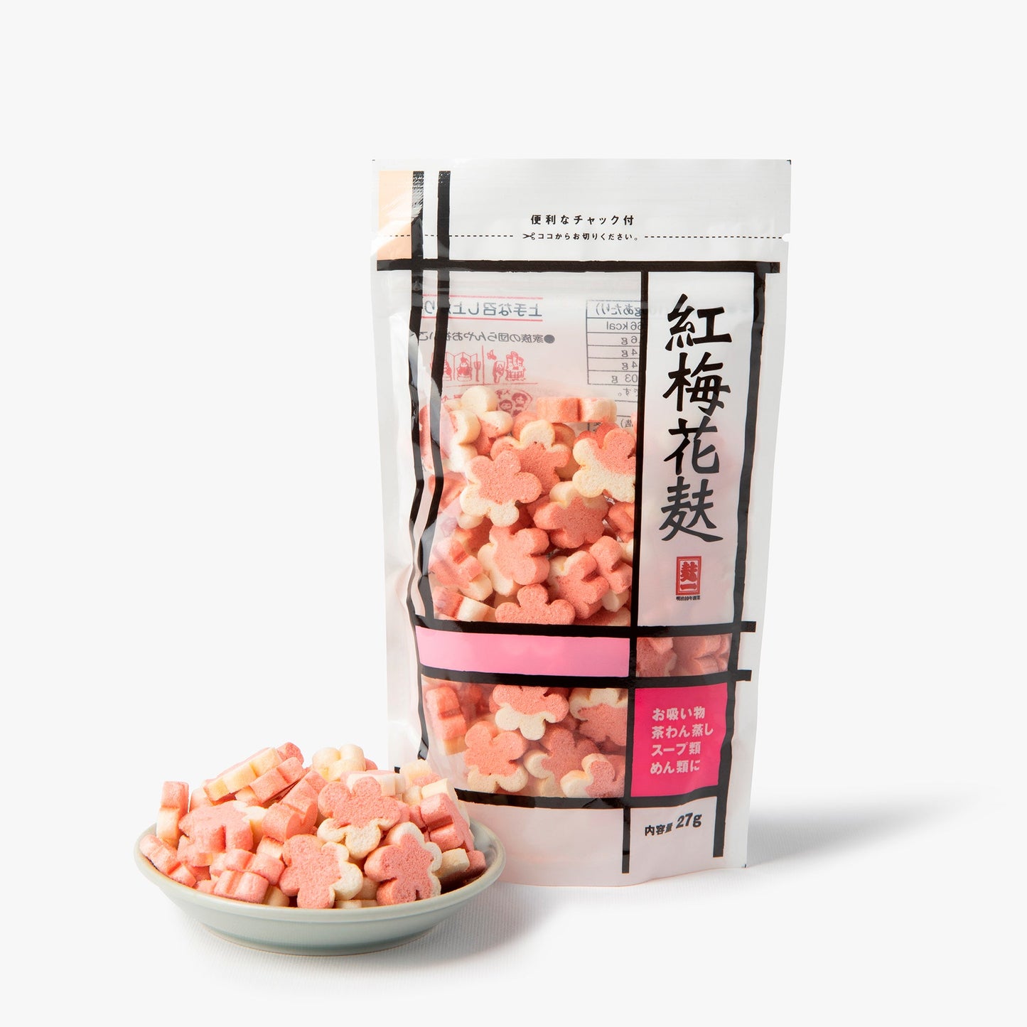 Cubierta de trigo en forma de flor de ciruelo ⋅ Hitachiya Honpo ⋅ 27g