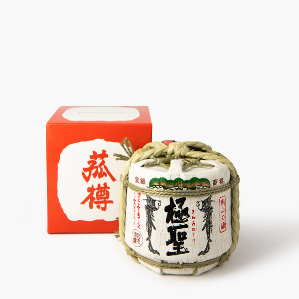 Saké Gokusei Omachi Junmai en barrica ⋅ 15.5% ⋅ 300ml Saké Gokusei Omachi Junmai en barrica ⋅ 15.5% ⋅ 300ml