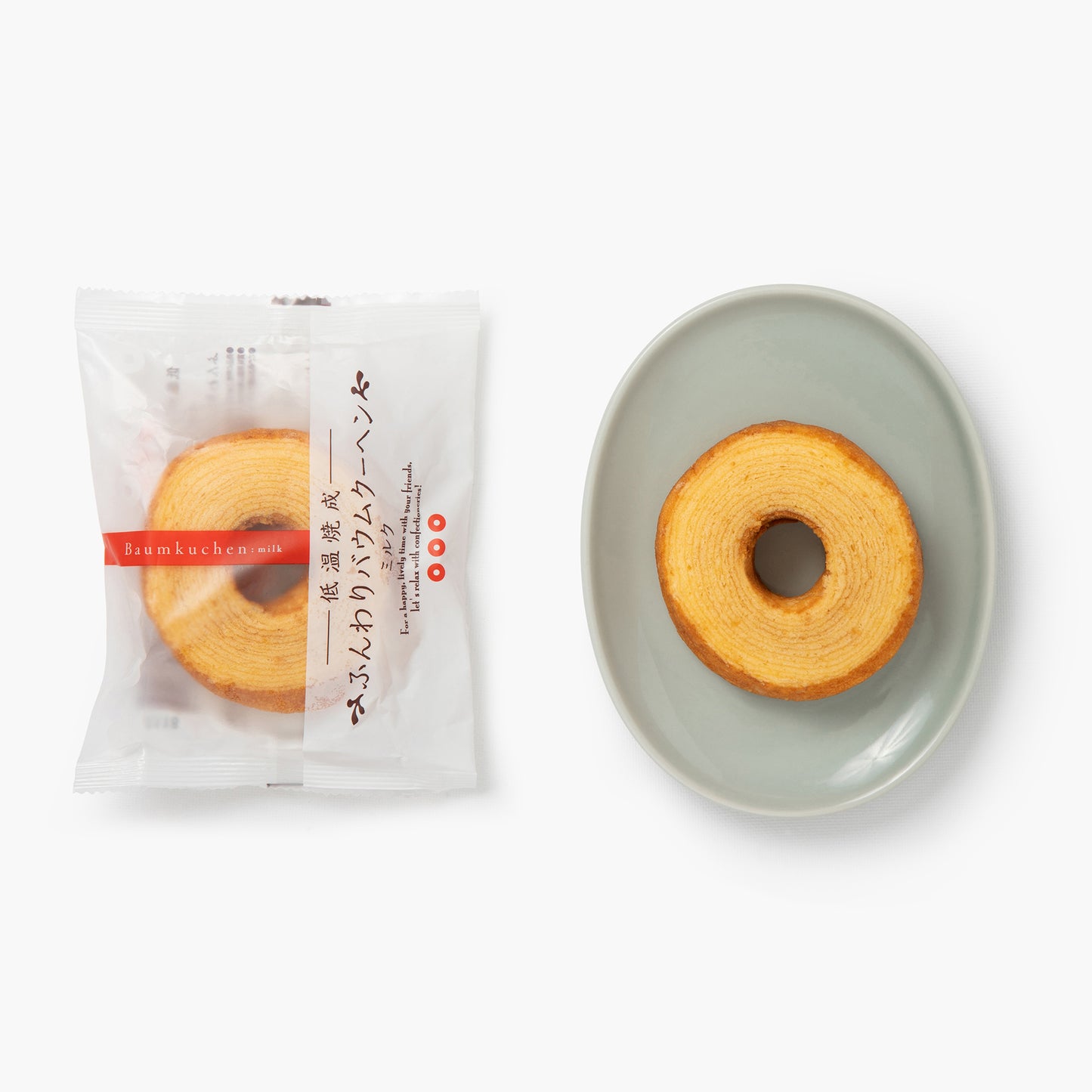 Pastel baumkuchen de leche ⋅ Taiyo ⋅ 60 g