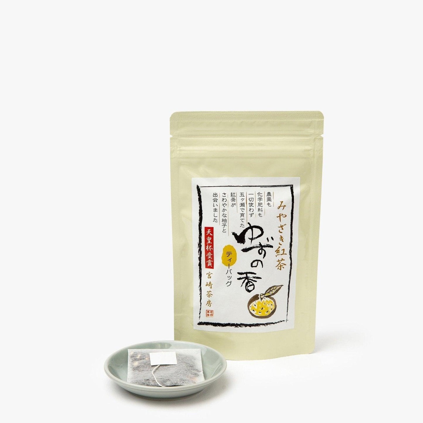 Té negro yuzu - 15 bolsitas - 30g - Miyazaki sabou - iRASSHAi