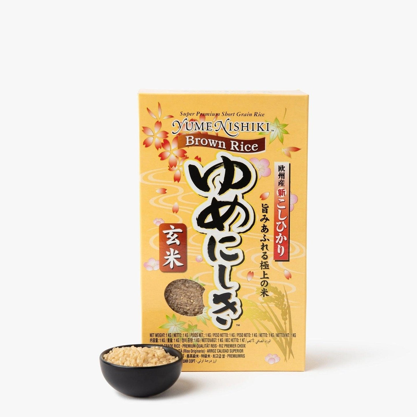 Arroz integral Yumenishiki - 1000g - Yumenishiki - iRASSHAi