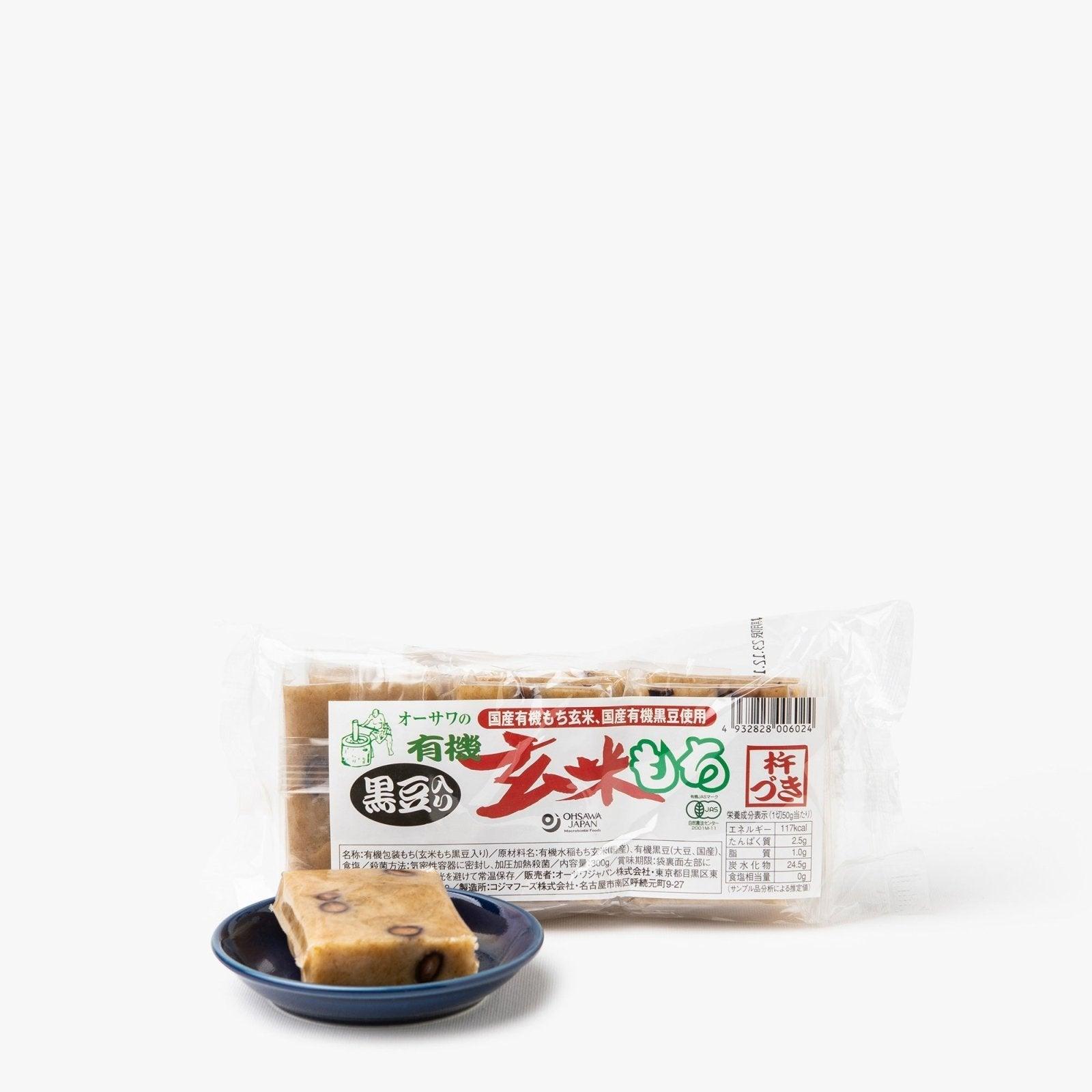 Mochi de arroz negro con soja - 300g - Ohsawa - iRASSHAi