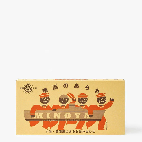 Caja de galletas de arroz arare ⋅ Minoya Arare ⋅ 155g Caja de galletas de arroz arare ⋅ Minoya Arare ⋅ 155g