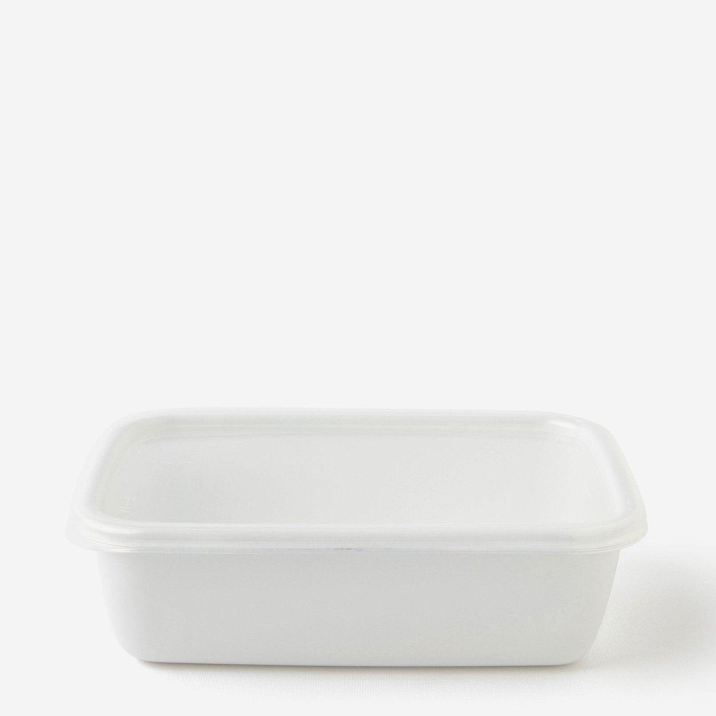 Caja esmaltada rectangular blanca L - Nodahoro - iRASSHAi