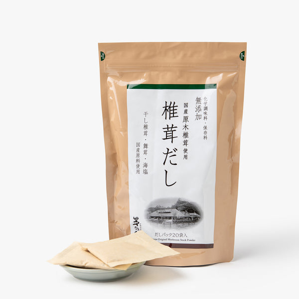 Brodo vegano di shiitake dashi 20 bustine ⋅ Kayanoya ⋅ 120g Brodo vegano di shiitake dashi 20 bustine ⋅ Kayanoya ⋅ 120g