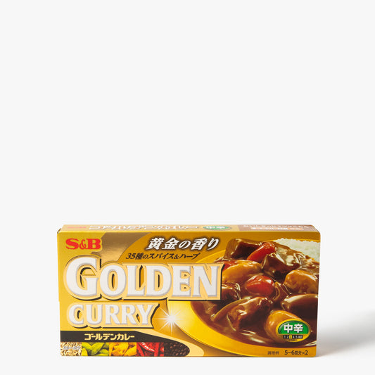 Roux di curry dorato e piccante ⋅ S&B ⋅ 198g