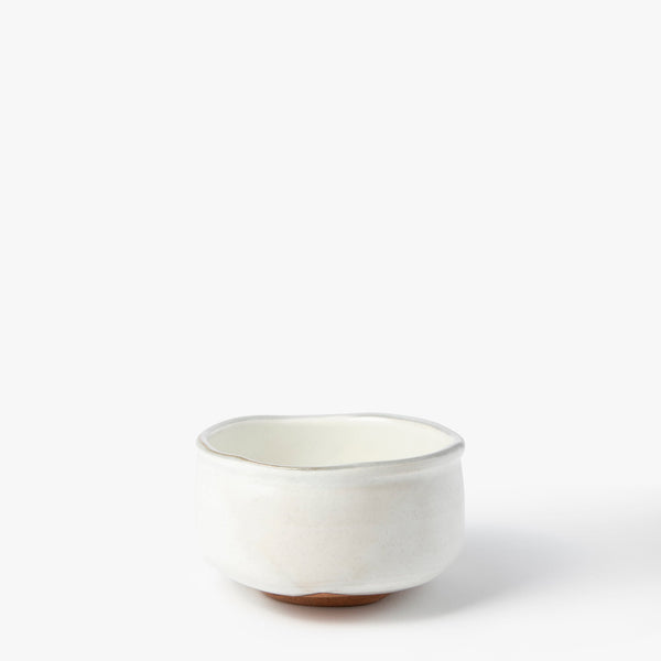 Ciotola per matcha smaltata bianca chawan Ø 115 mm ⋅ Touga Ciotola per matcha smaltata bianca chawan Ø 115 mm ⋅ Touga
