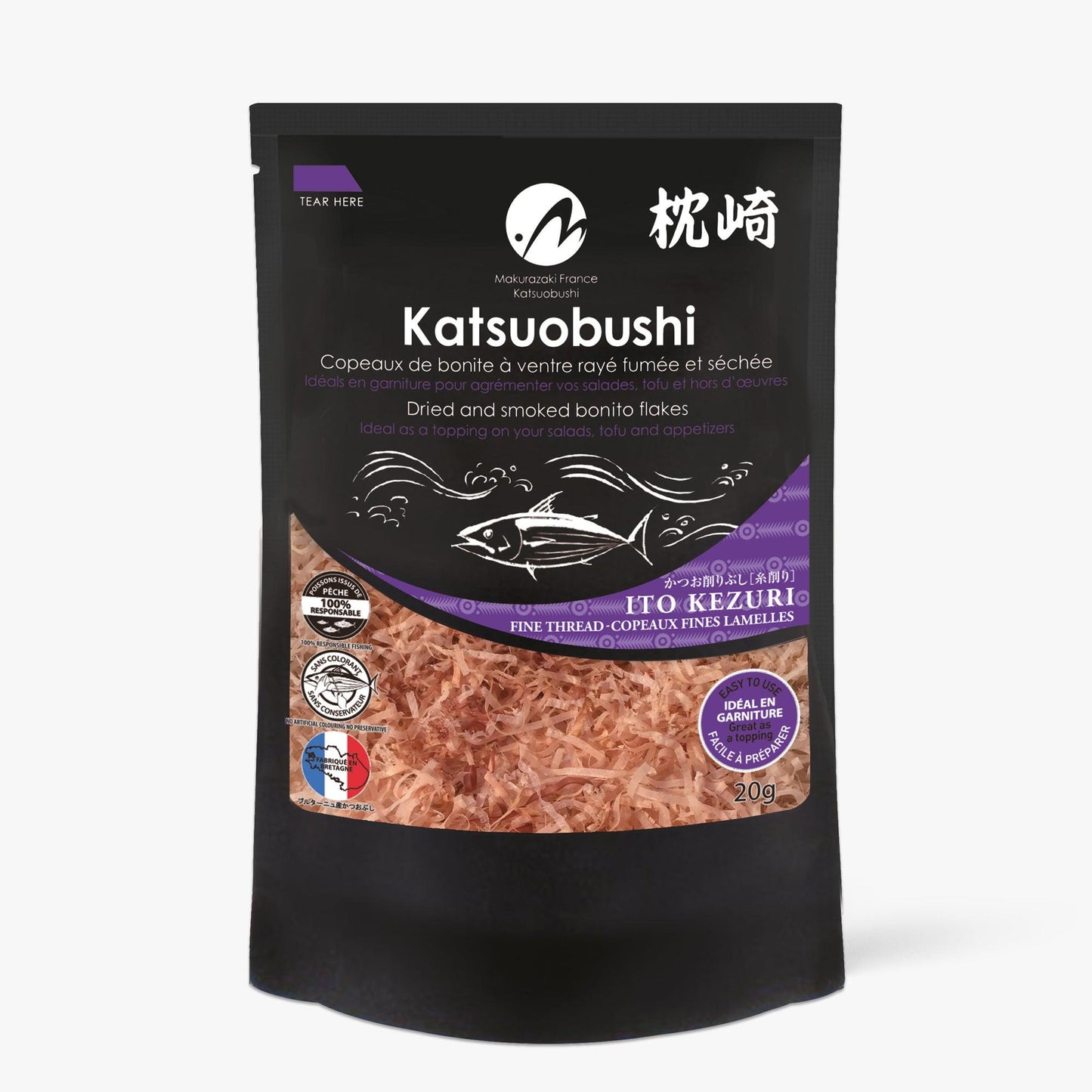 Filamenti di bonito katsuobushi ⋅ Makurazaki ⋅ 20g