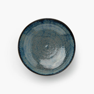 Piatto di noodle blu a spirale ⋅ Touga