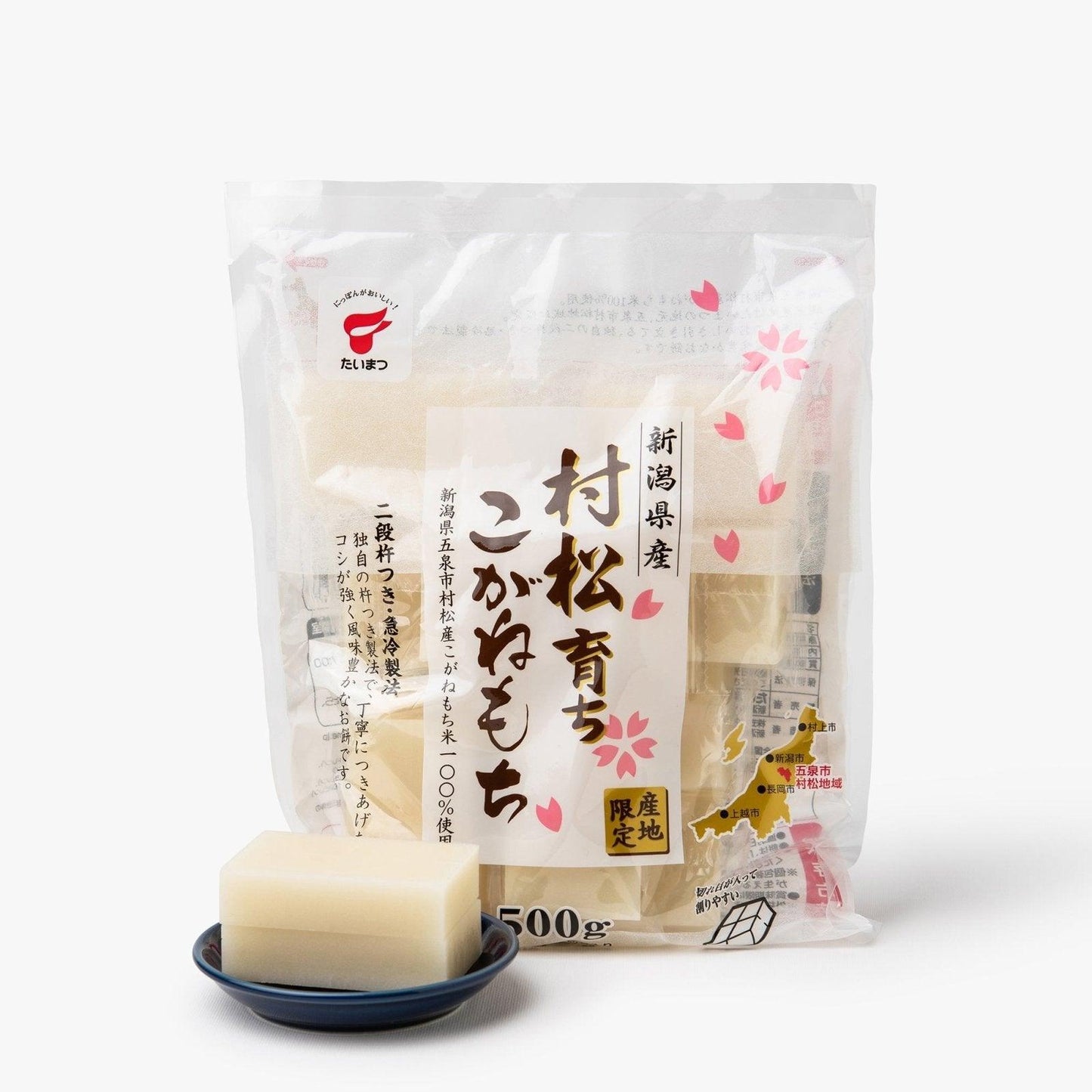 Mochi rettangolare - 500g - Taimatsu Foods Corporation - iRASSHAi