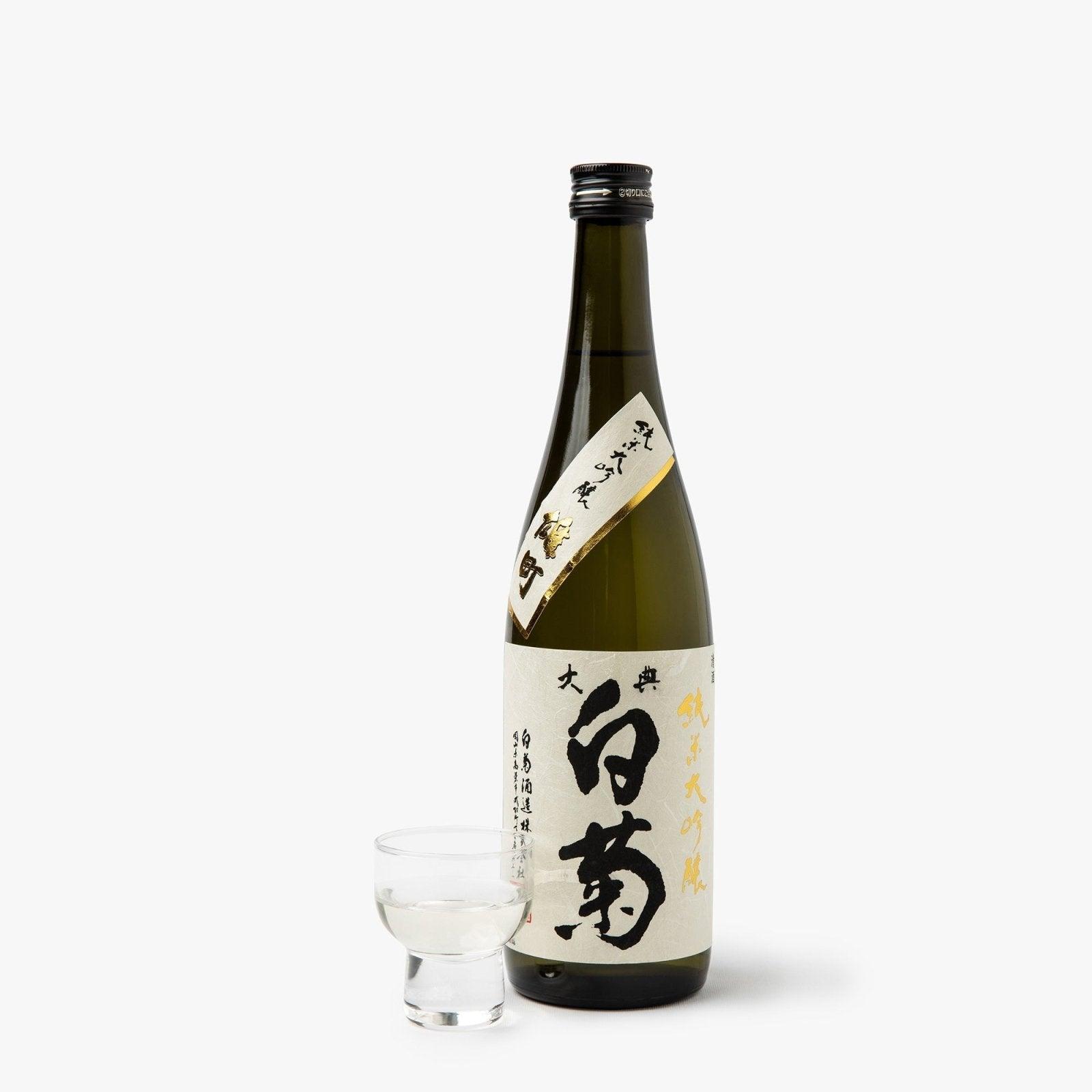 Saké taiten shiragiku junmai daiginjo - 16° - 16,9° - Shiragiku shuzo - iRASSHAi