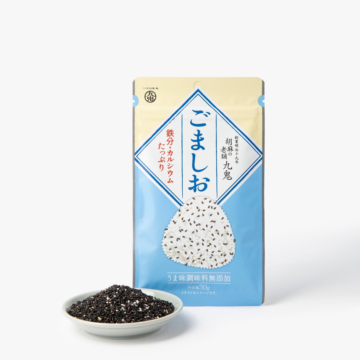 Gomashio sesamzaadjes met zout ⋅ Kuki Sangyo ⋅ 30g