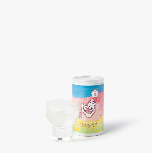 Sake Hideyoshi Hanami Koraku N°3 Junmai in blik ⋅ 14% ⋅ 180ml