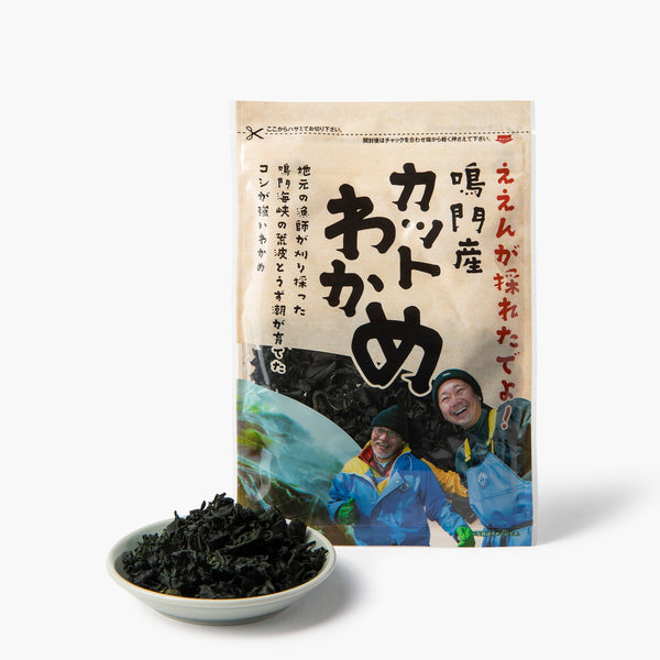 Tokushima wakame zeewier in stukjes ⋅ Awaichiba ⋅ 17g Tokushima wakame zeewier in stukjes ⋅ Awaichiba ⋅ 17g