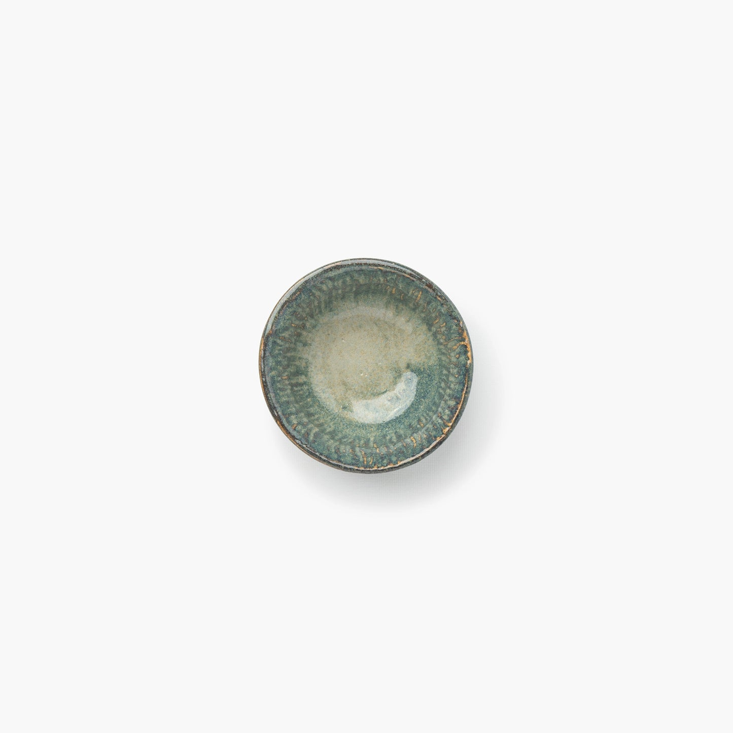 Kleine grijze kom met witte vlekken (10x4.4cm) ⋅ Touga