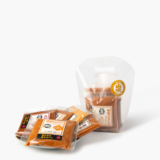 Ontdekkingsdoos van 5 miso's ⋅ Yamabuki Miso ⋅ 500g
