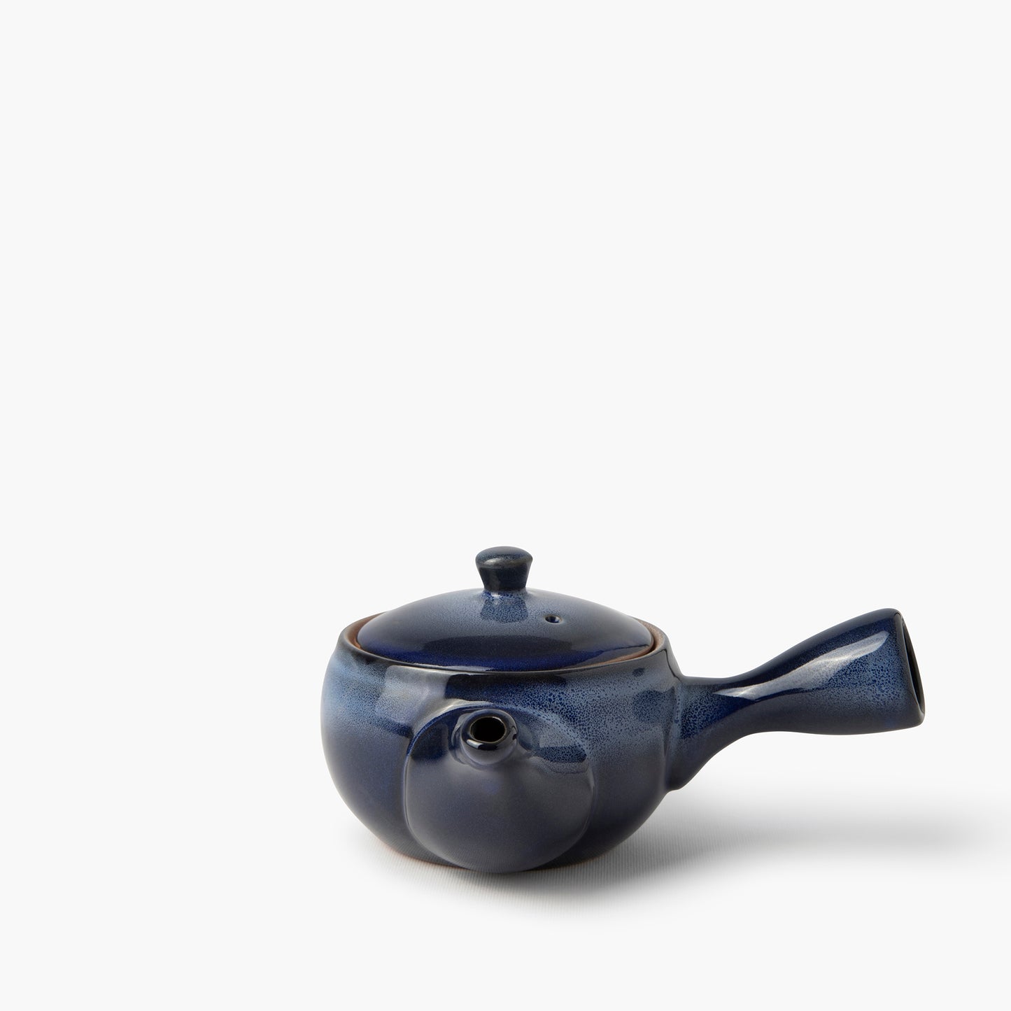 Zwart en blauw geëmailleerde theepot 320ml ⋅ Touga