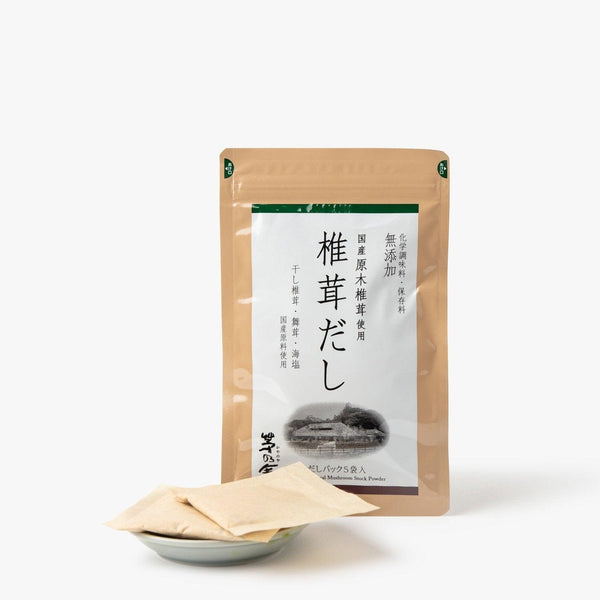 Vegan shiitake dashi bouillon 5 zakjes ⋅ Kayanoya ⋅ 30g Vegan shiitake dashi bouillon 5 zakjes ⋅ Kayanoya ⋅ 30g