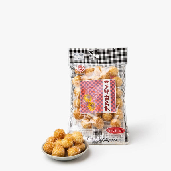 Arare rijstcrackers met suikerkristallen ⋅ Minoya Arare ⋅ 60g Arare rijstcrackers met suikerkristallen ⋅ Minoya Arare ⋅ 60g