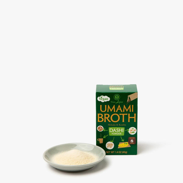 Dashi met shiitake en kombu zeewier vegan ⋅ Muso ⋅ 40g Dashi met shiitake en kombu zeewier vegan ⋅ Muso ⋅ 40g