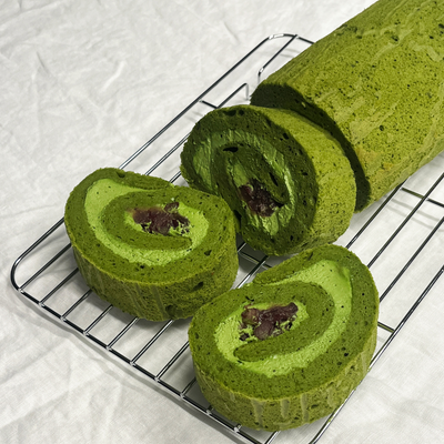Recette de roulé au matcha