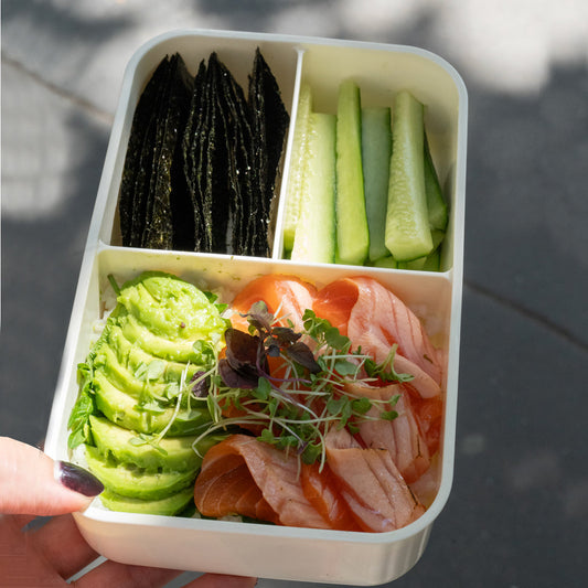 Ricetta del bento temaki al salmone