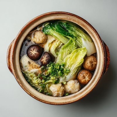 Yosénabé (Japanese fondue)