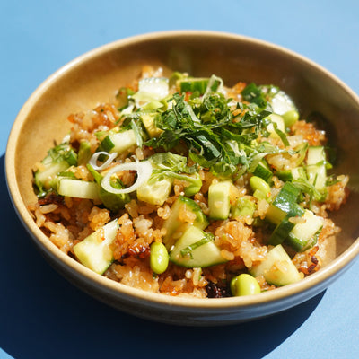 Insalata di riso croccante