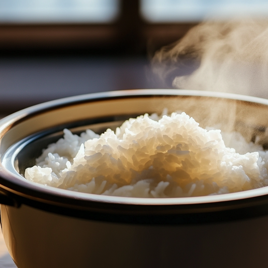Riz blanc au rice cooker