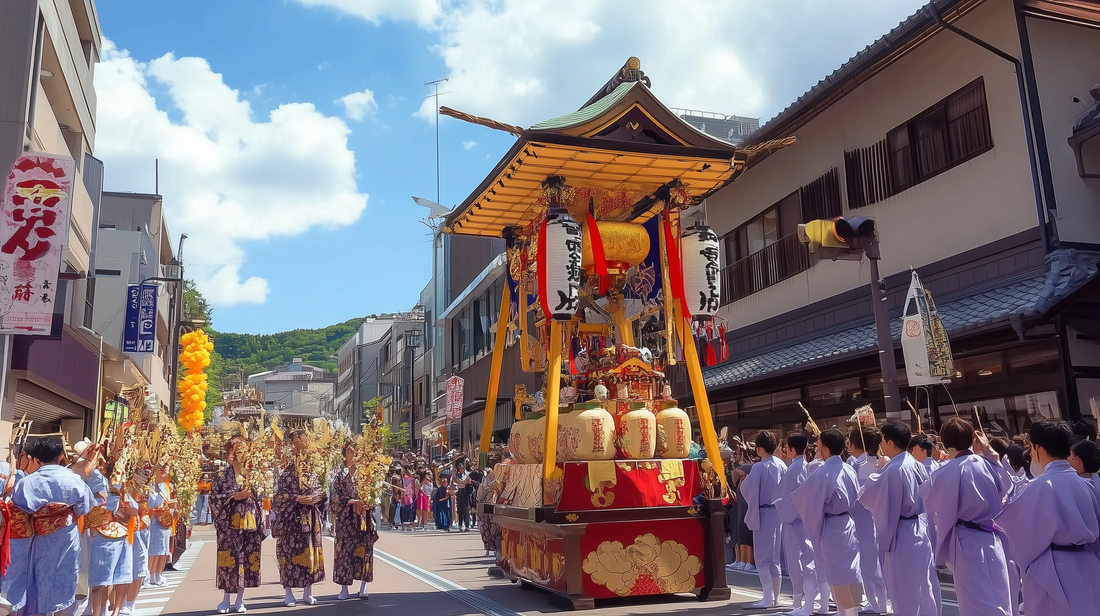 Que mange-t-on pendant les festivals d'été au Japon ?