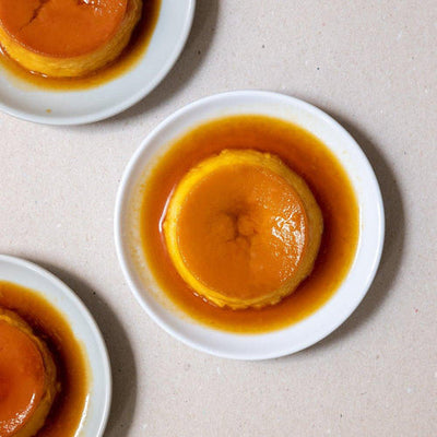 Crème caramel au kabocha