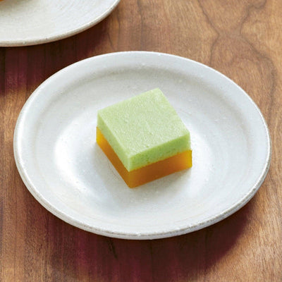 Cubes de kabocha et edamame