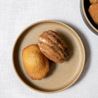 Madeleines a Hojicha