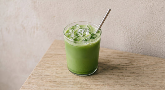 Le classique matcha latte de Yamamasa Koyamaen
