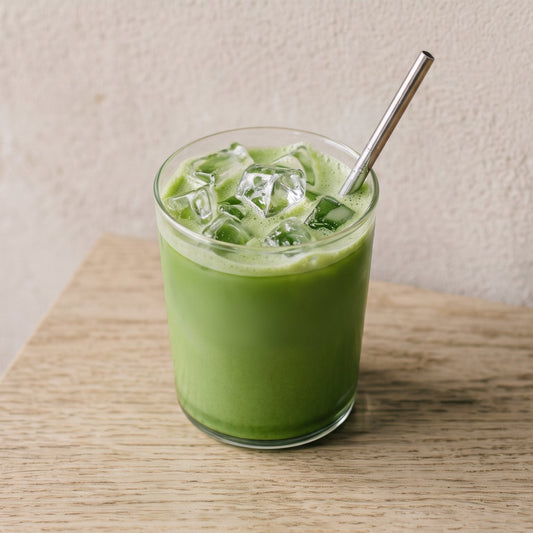 Le classique matcha latte de Yamamasa Koyamaen
