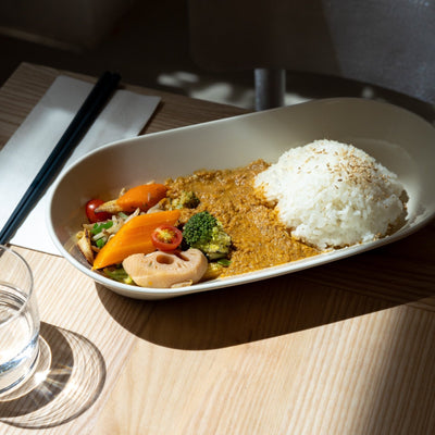 Curry vegetariano japonés