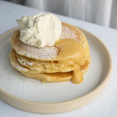 Yuzu cream pancake recipe