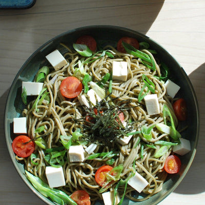 Ensalada de soba vegana