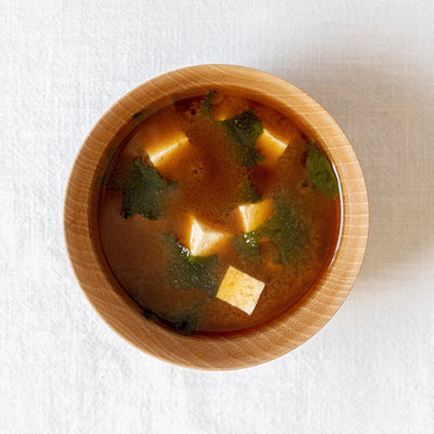 Traditionelle Miso -Suppe