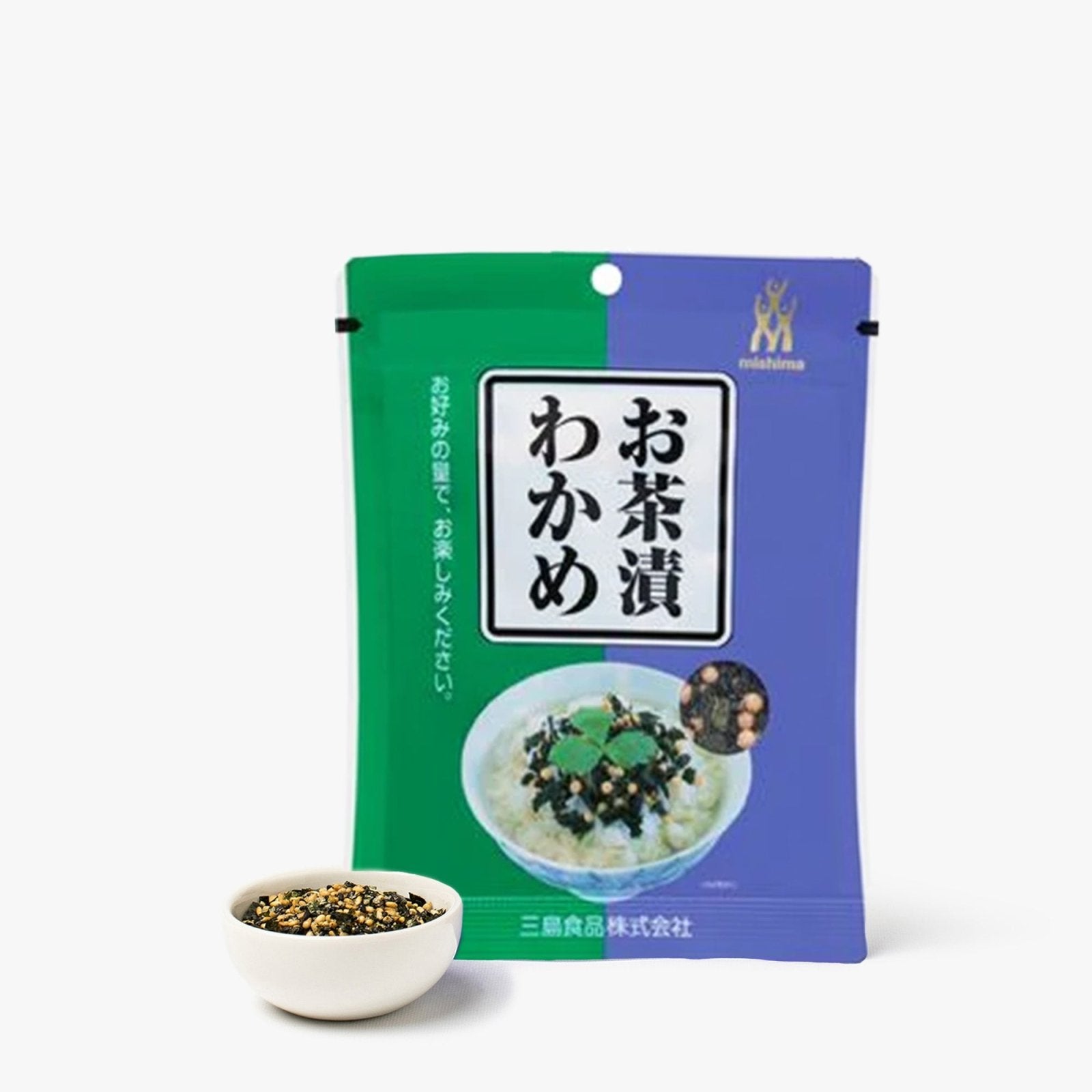 Mélange Furikake à l'algue wakamé pour ochazuke - Mishima Foods - 25g - Mishima Foods - iRASSHAi