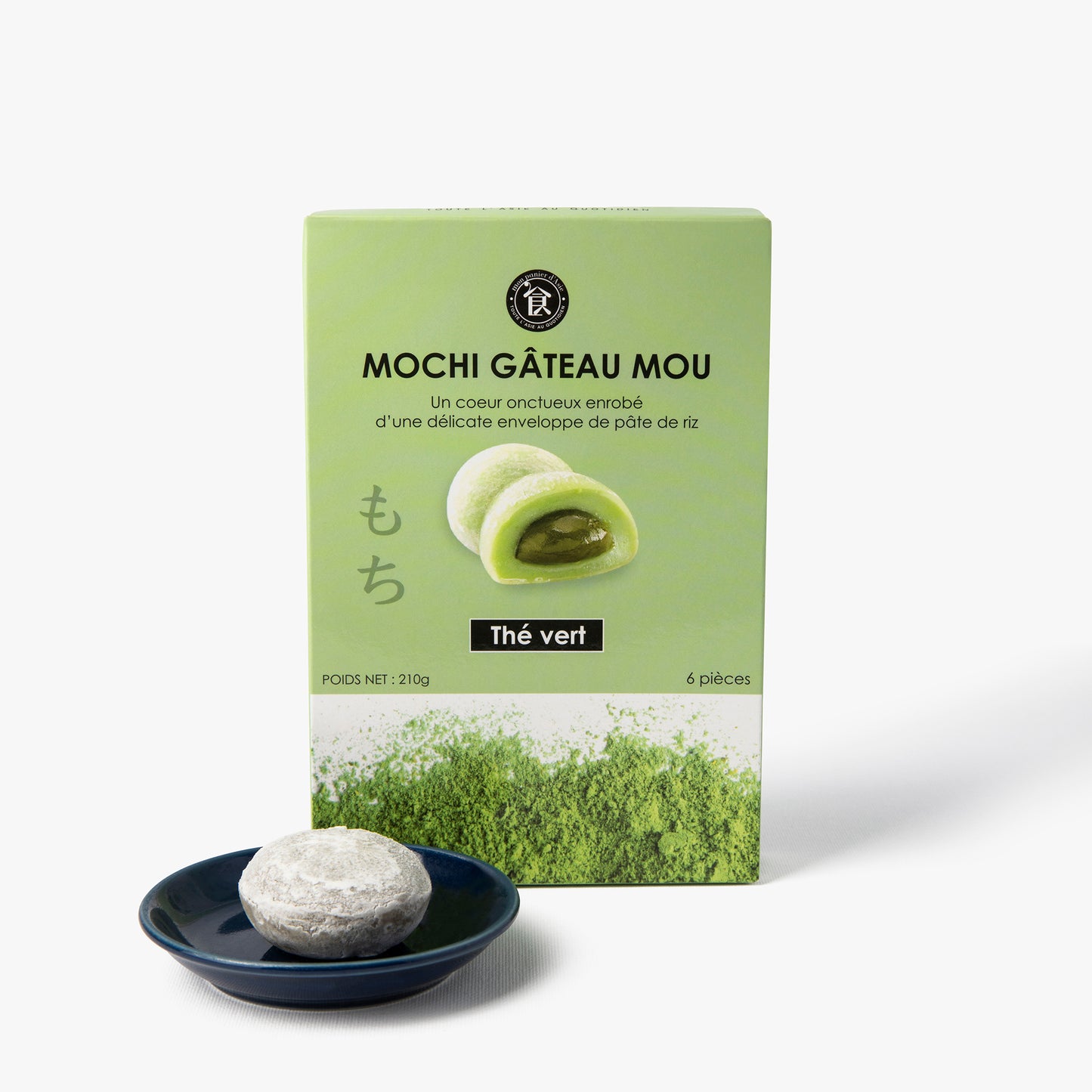 Mochi gefüllt mit grünem Tee - mein Asienkorb - 210g