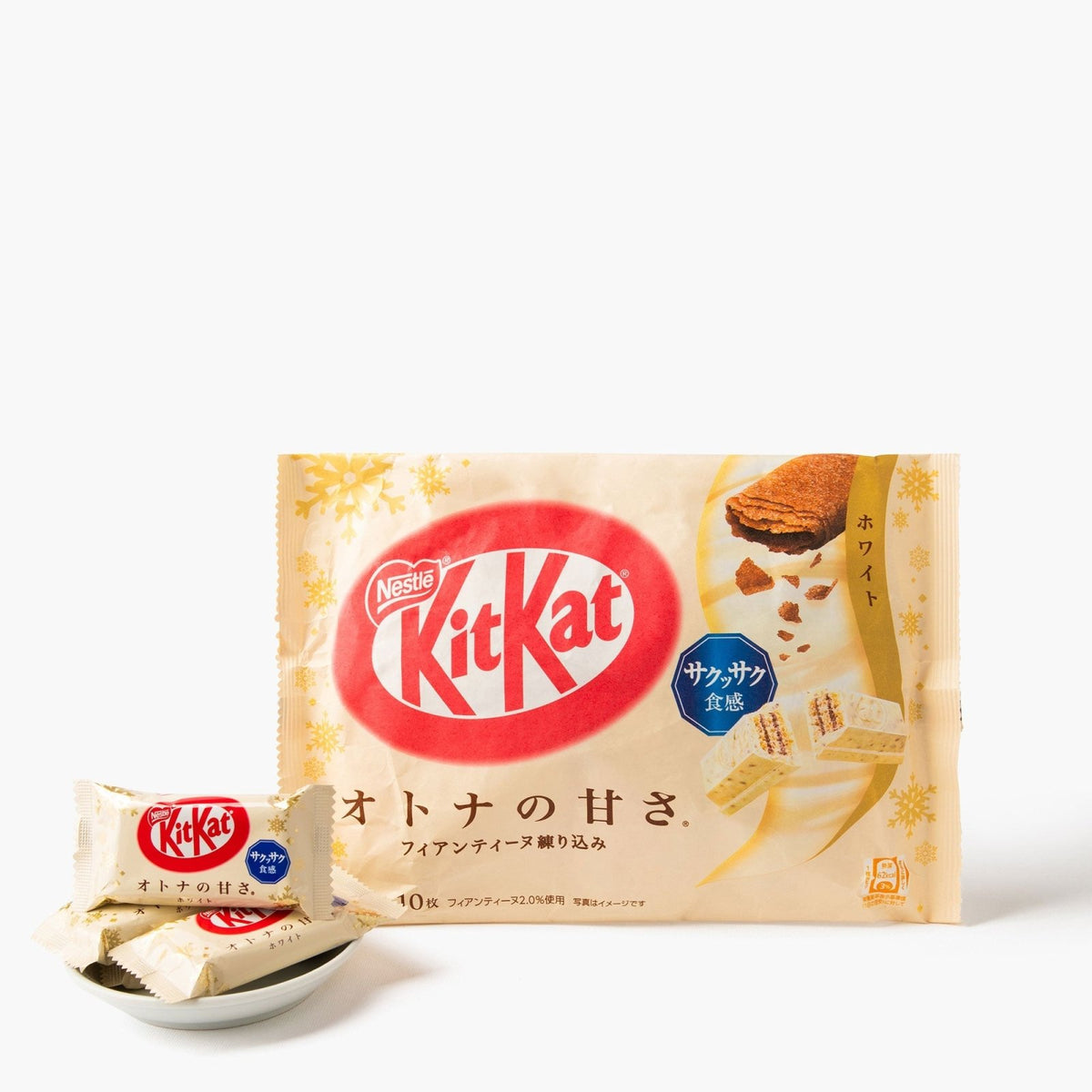 Kitkat feuilleté au chocolat blanc - Kitkat -iRASSHAi