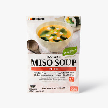 Instant miso soup with tofu - Hanamaruki - 54g