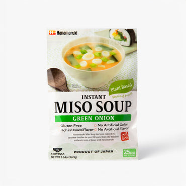 Leek Instant Miso Soup - Hanamaruki - 54G