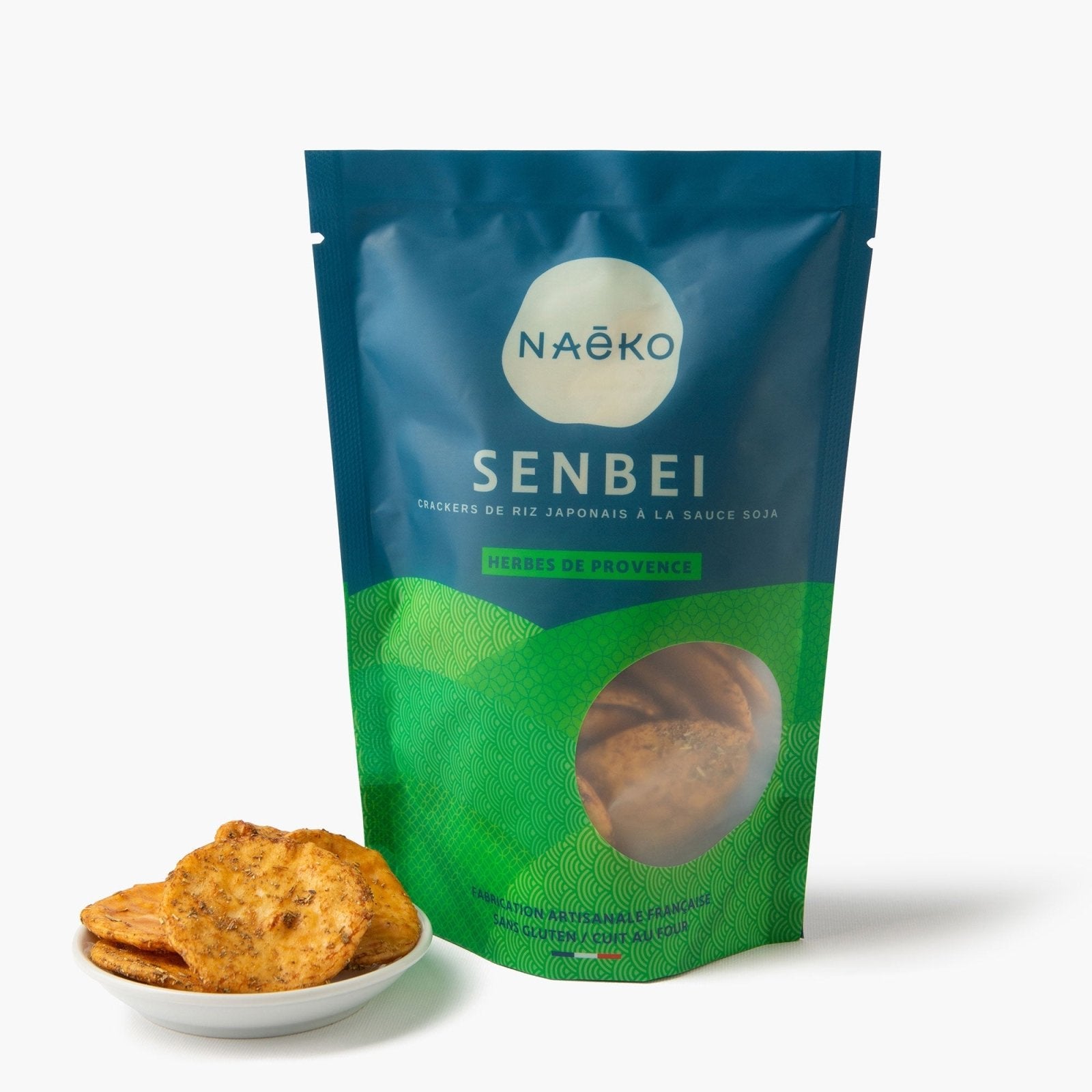 Crackers de riz aux herbes de provence - 60g - Naeko -iRASSHAi