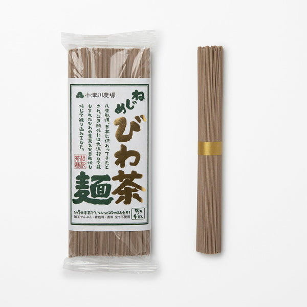 Somen Noodles con hojas néflier 4 porciones ⋅ Totsukawa Farm ⋅ 200g