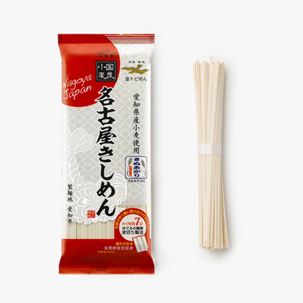 Kishimen di Nagoya Noodles Kintobi Men 250G - Kintobi Shiga - 250G