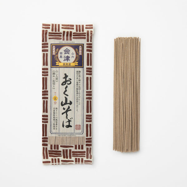 Okuyama Soba noodles ⋅ Naraya ⋅ 200g