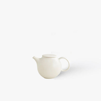 480 ml White Pebble Teapot - Kinto