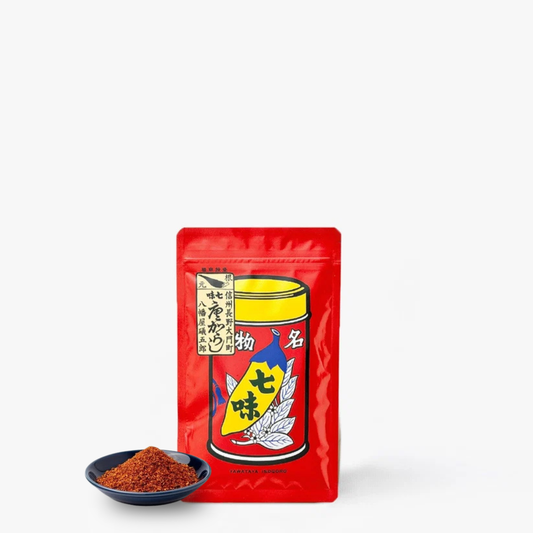 Mixture of 7 Shichimi spices in sachet ⋅ Yawataya isogoro ⋅ 35g